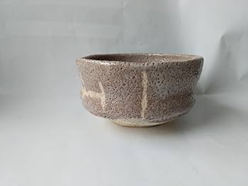 Amazon.co.jp: 川本晴雲 鼠志野 茶碗 共箱 茶道具 茶器 : ホーム